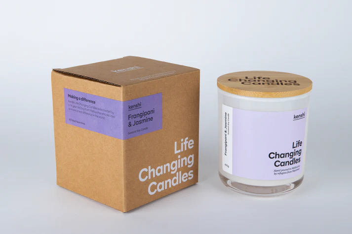 Frangipani & Jasmine 400g Candle