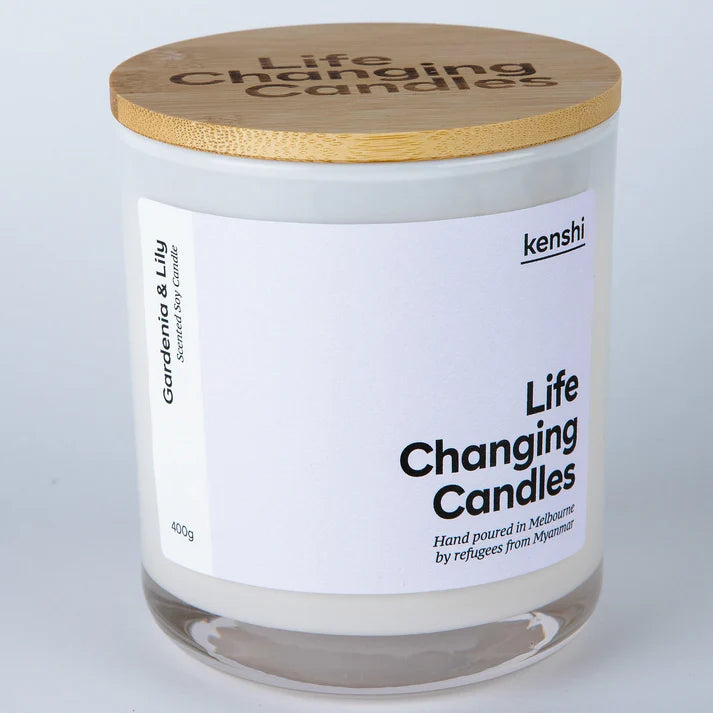 Gardenia & Lily 400g Candle