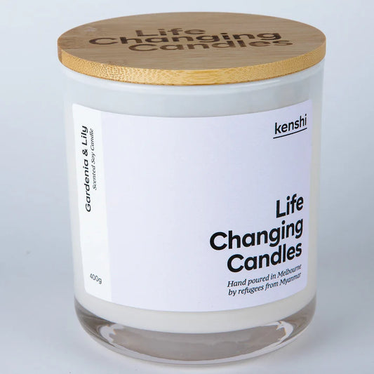 Gardenia & Lily 400g Candle