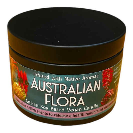Australian Flora - 220g Native Candle Tin