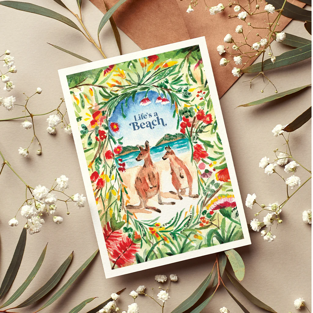 Life's A Beach - Well Drawn