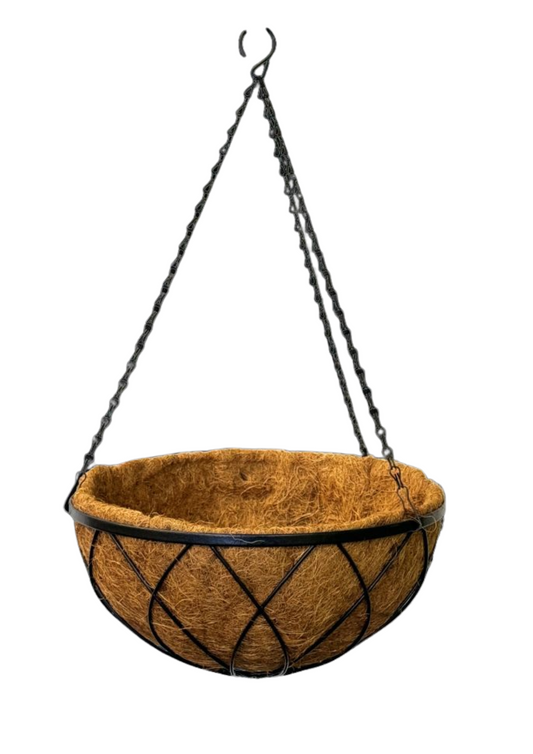 Renaissance Hanging Basket Metal 35cm