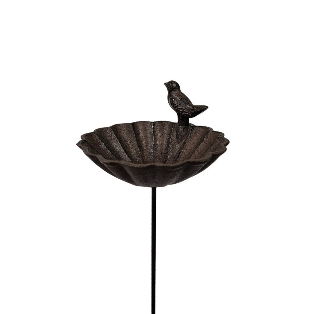 Cast Iron Flower Birdfeeder