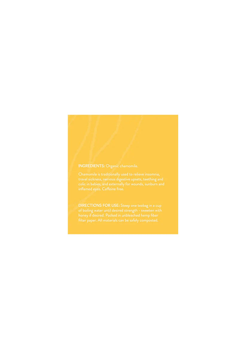 Chamomile Organic Tea