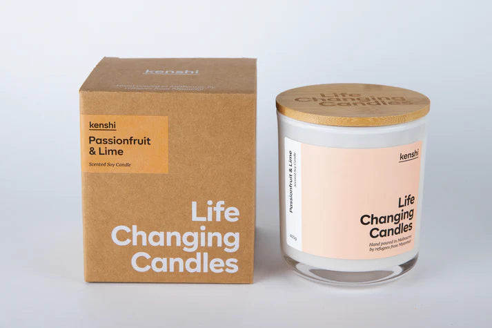 Passionfruit & Lime 400g Candle