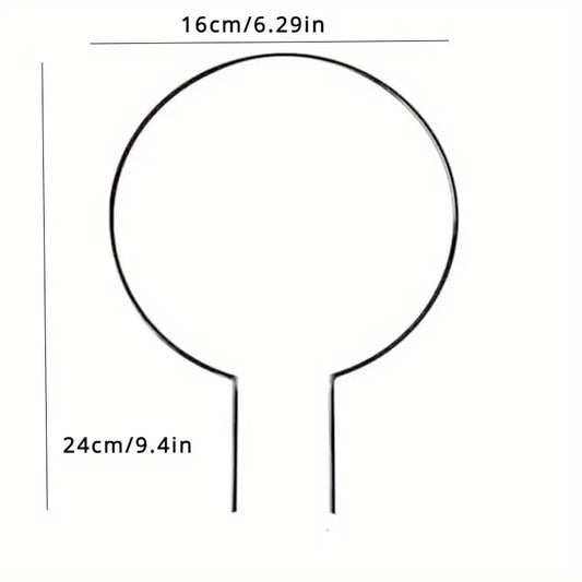 Round-Shaped Plant Climbing Frame 16cm