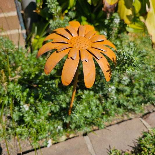 Rust Flower Stake