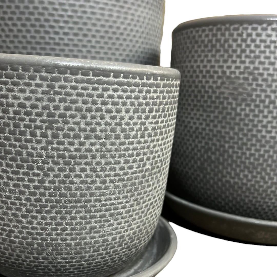 Soho Indoor Pot Grey - Various Sizes