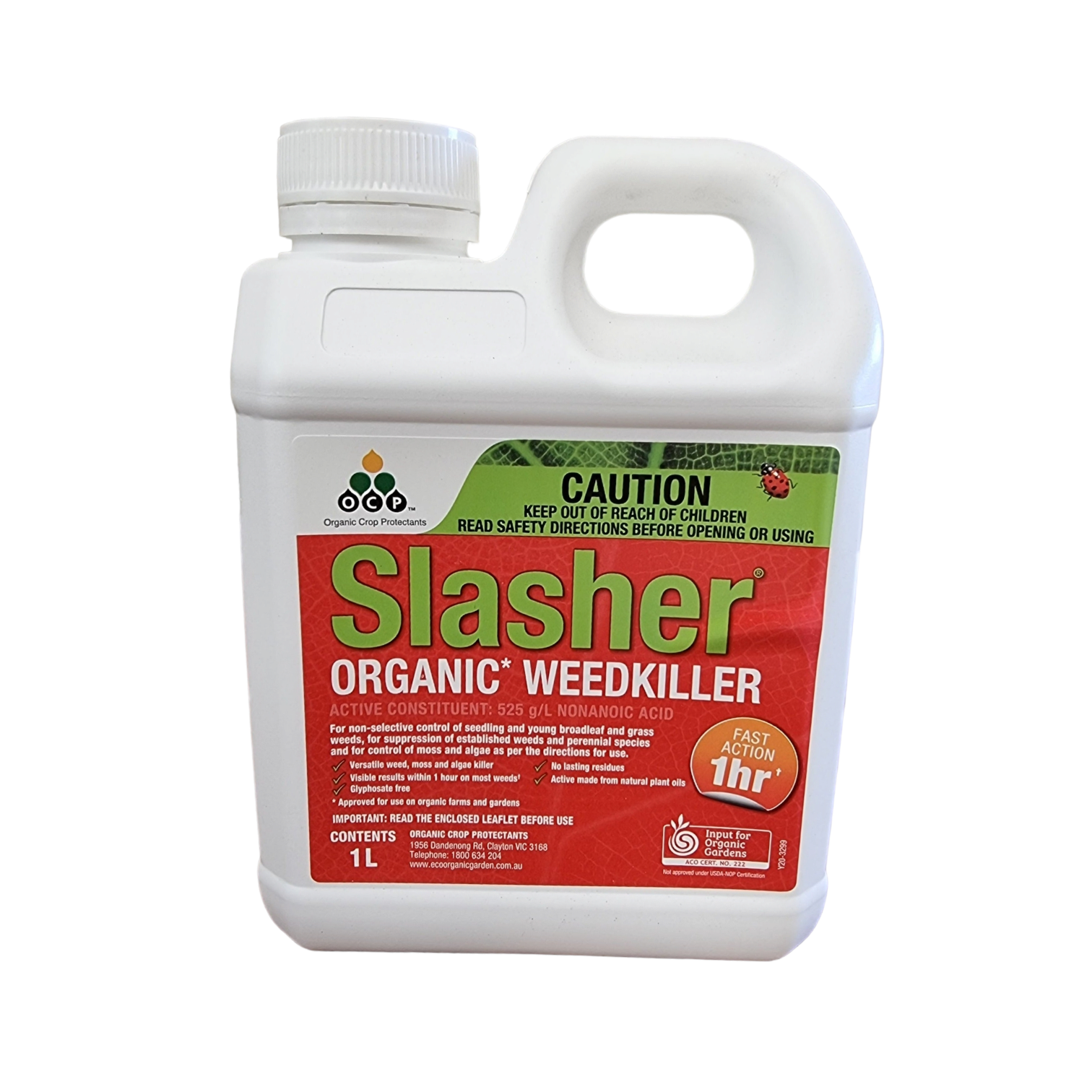 Slasher Organic Weedkiller 1l Yarra View Garden Centre