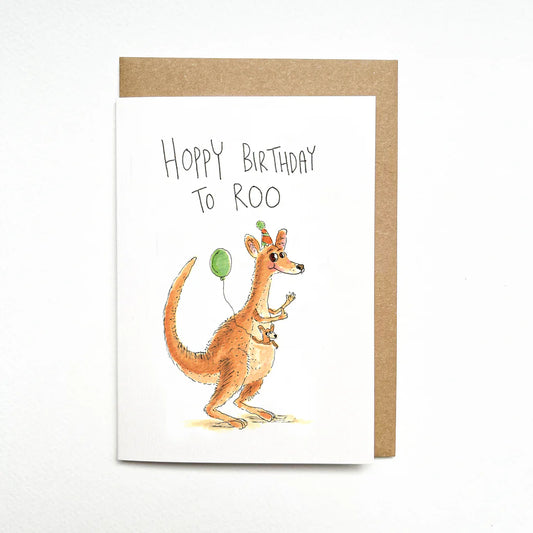 Hoppy Birthday To Roo - Well Drawn