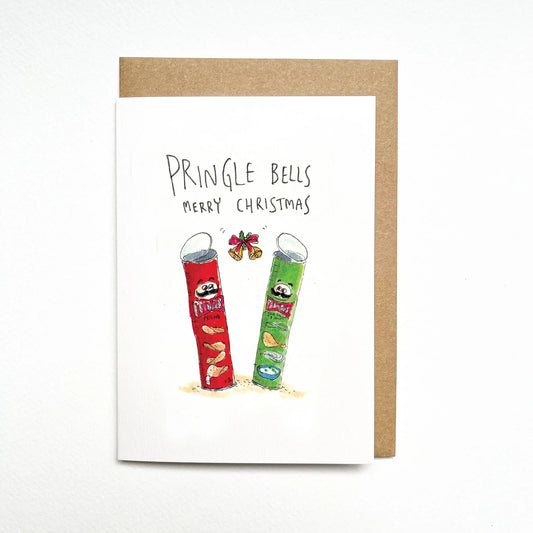 Pringle Bells, Merry Christmas - Well Drawn