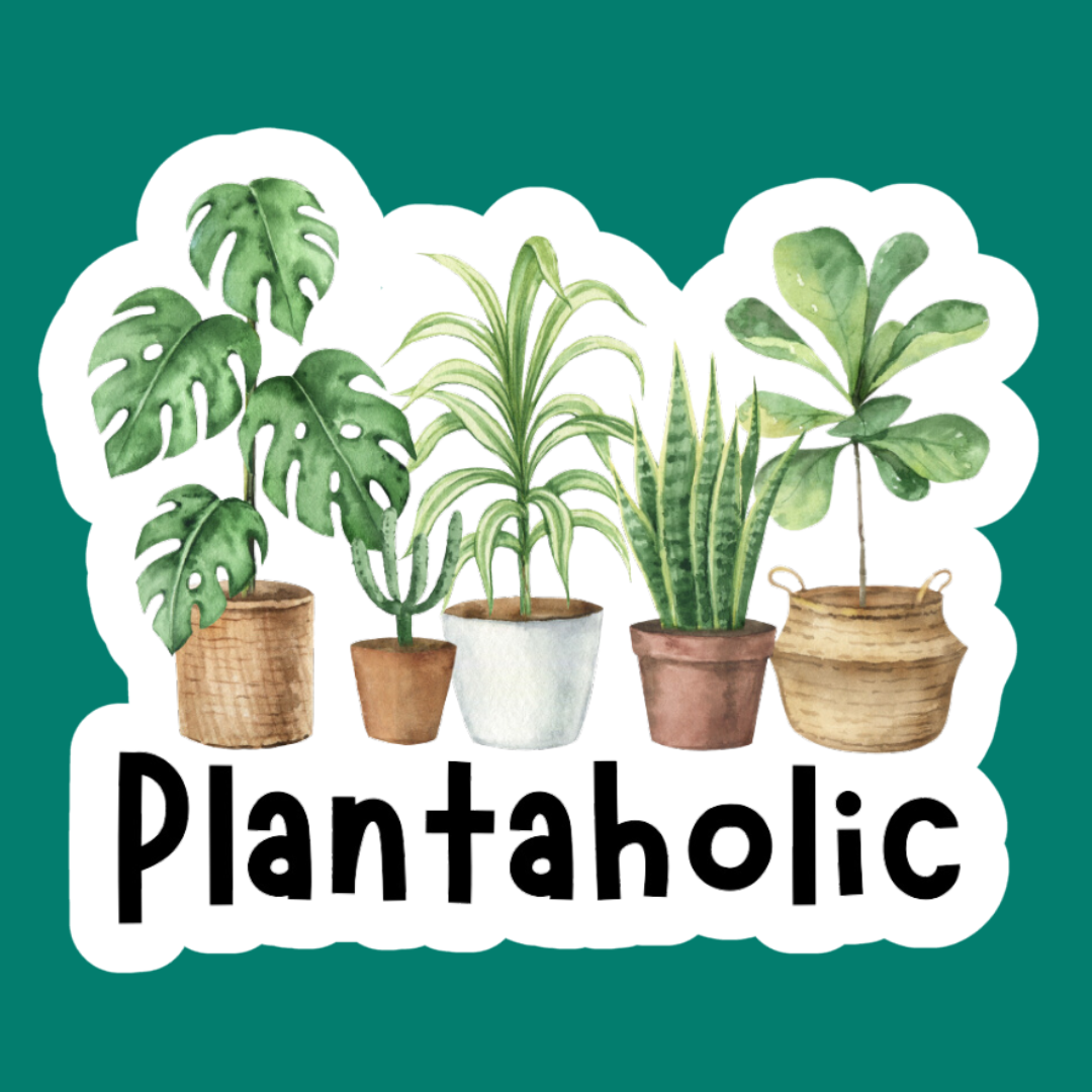 Plant Pun Vinyl Sticker