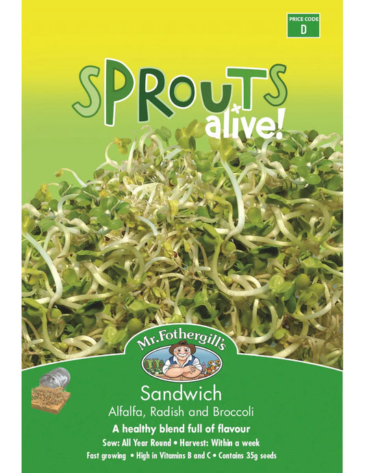 Sprouts Alive Sandwich Mix 35g