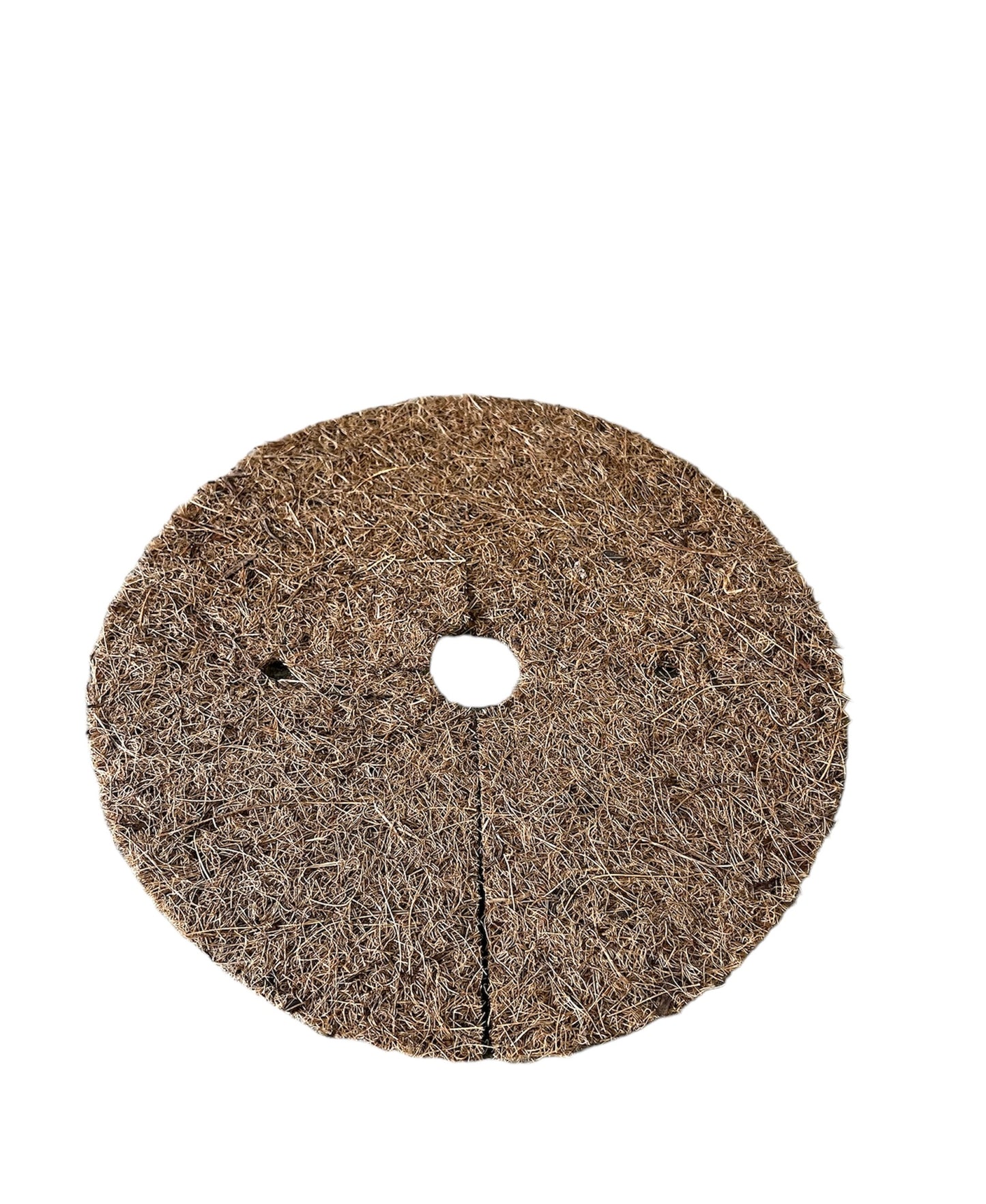 Coir Weedmat Round 24cm