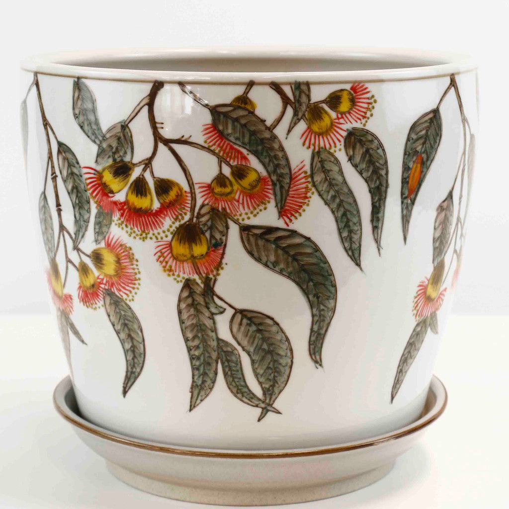 Hand Painted Silver Princess Pots - Various Sizes