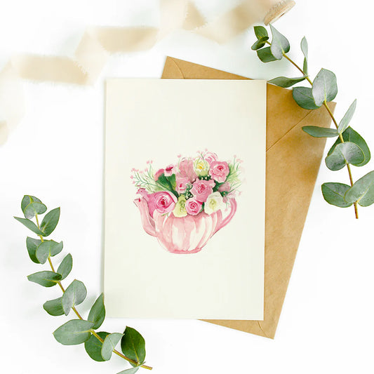 Flowers & Tea - Well Drawn