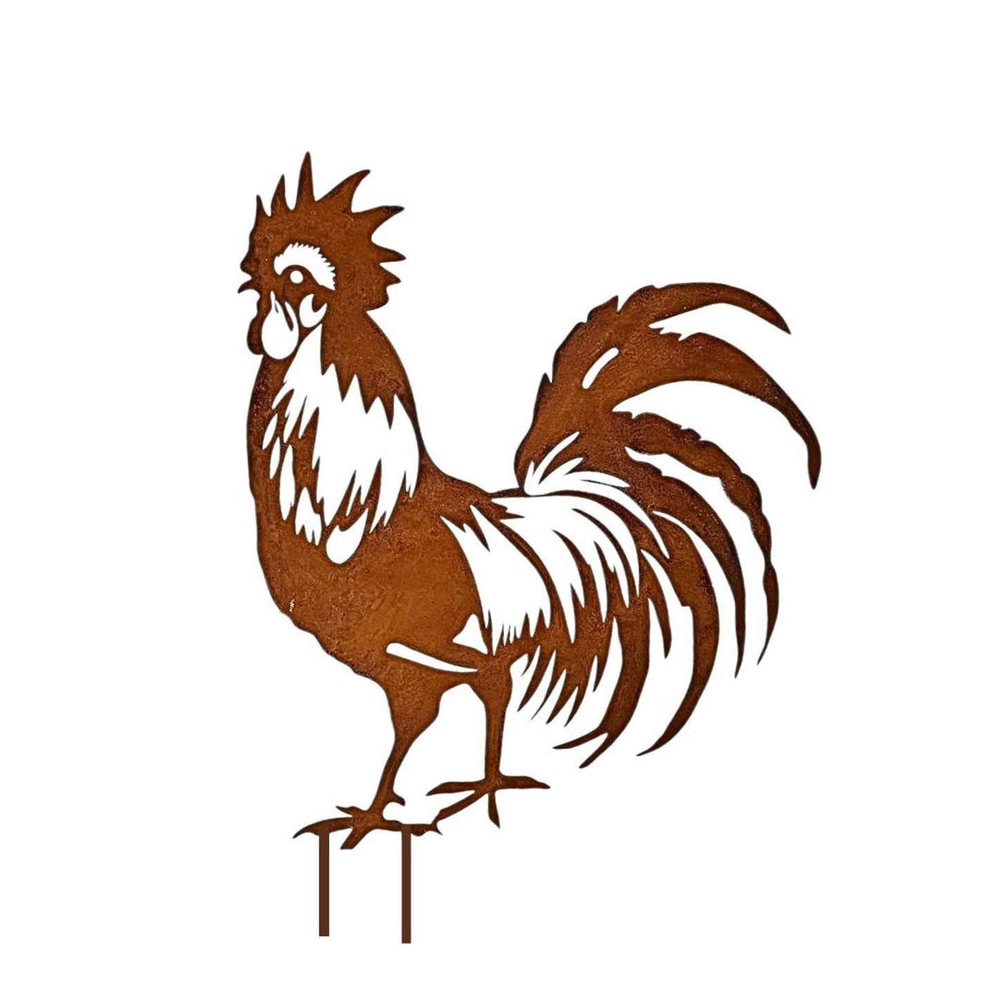 Rust Rooster Stake