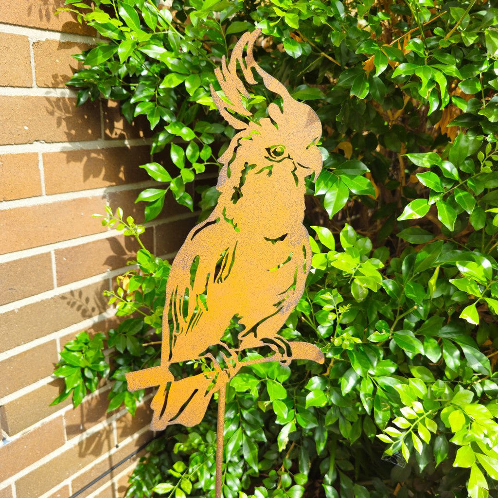 Rust Cockatoo Stake Large