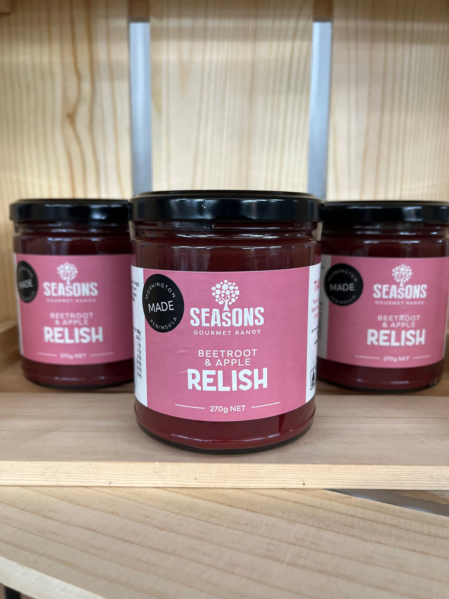 Beetroot and Apple Relish - 270ml Jar – Yarra View Garden Centre