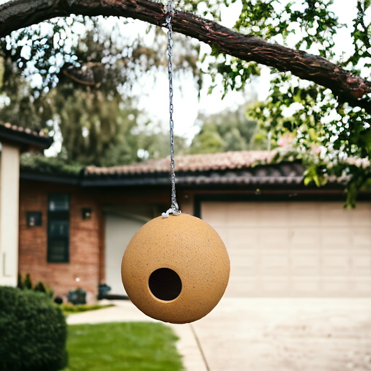 Avian Ball Terracotta Bird Feeder