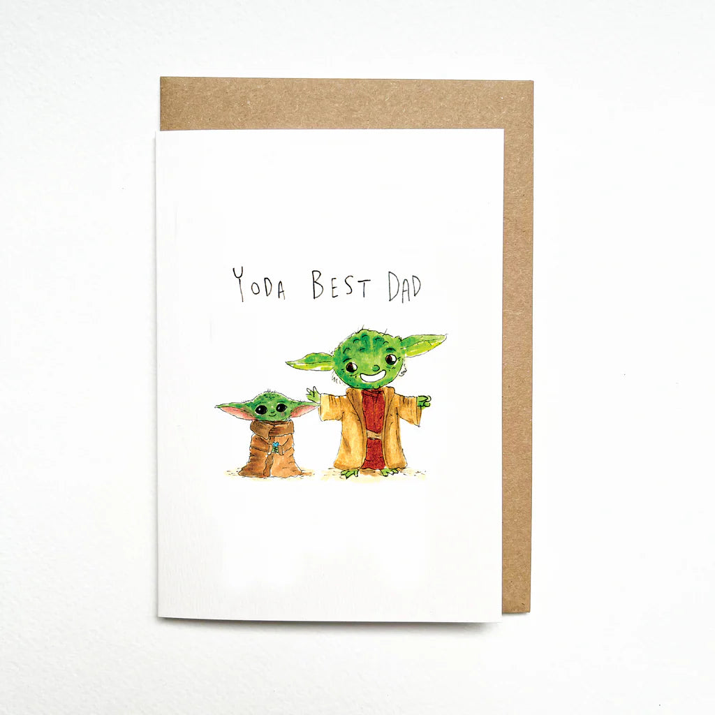 Yoda Best Dad - Well Drawn
