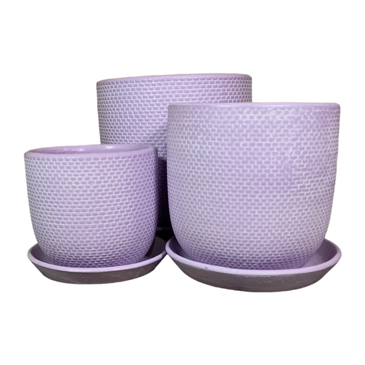 Soho Indoor Pot Violet - Various Sizes