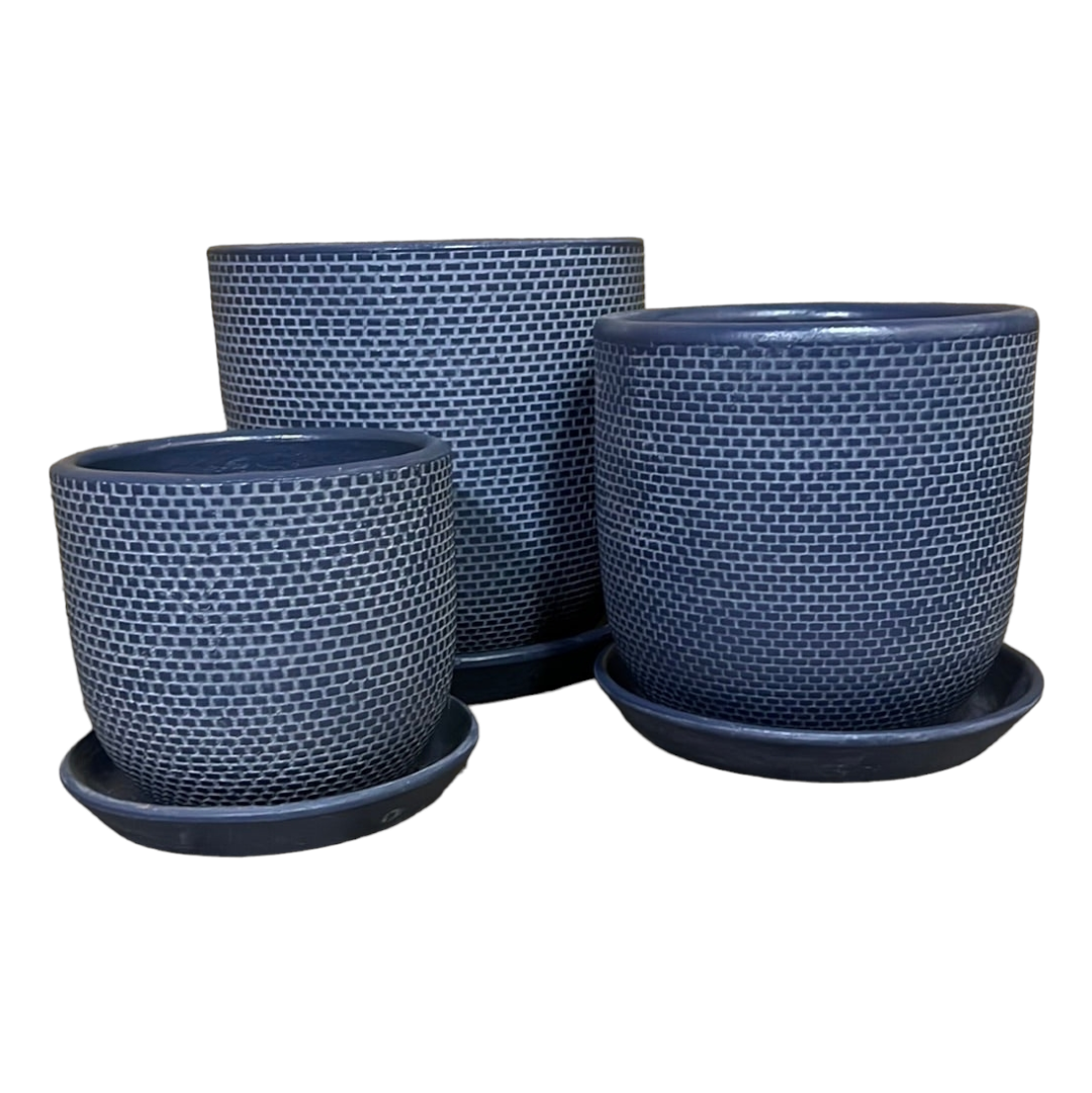 Soho Indoor Pot Blue - Various Sizes