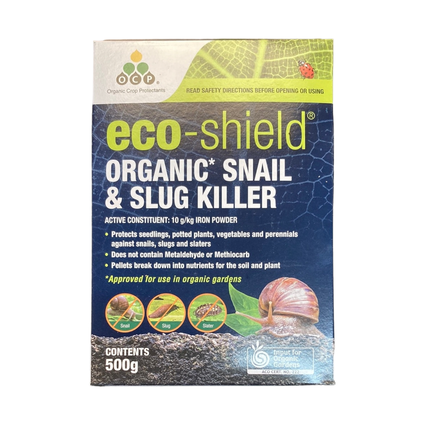 Eco-shield snail and slug 500g