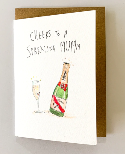 Cheers To A Sparkling Mumm - Well Drawn