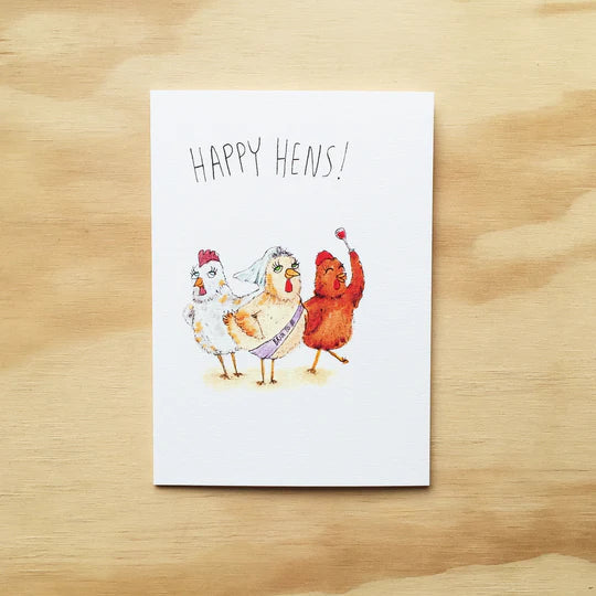 Happy Hens - Well Drawn