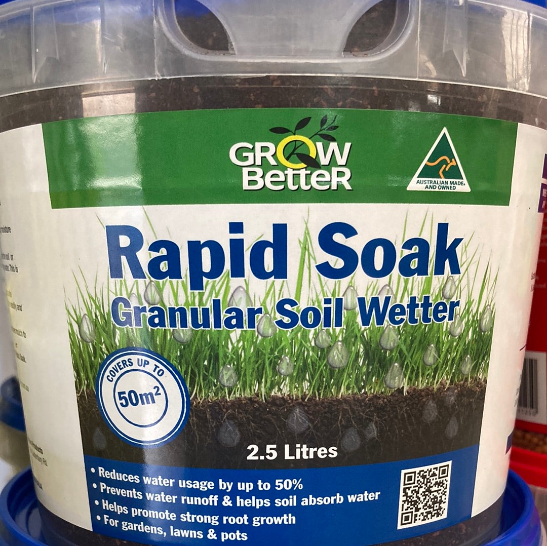 Rapid Soak Granular Soil Wetter 2.5Lt