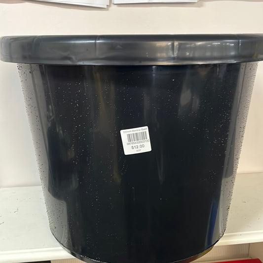 Slimline Pot Black 500mm