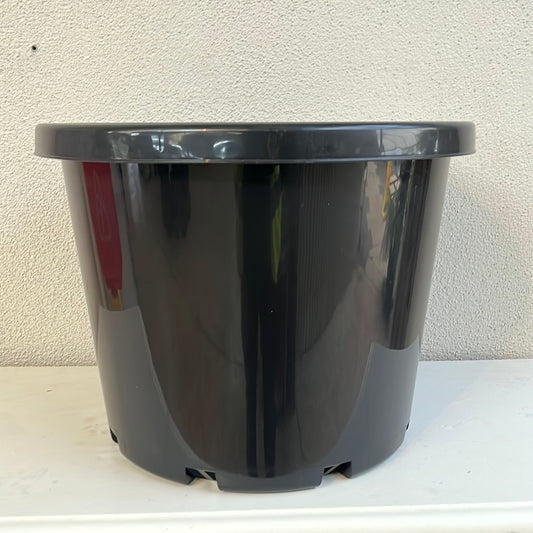 Slimline Pot Black 330mm